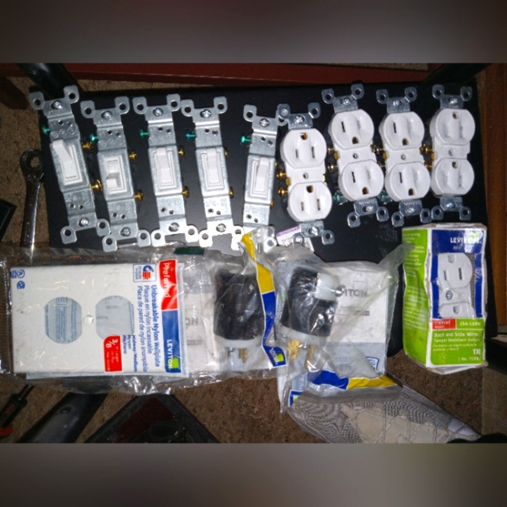 Brand new electrical parts for home